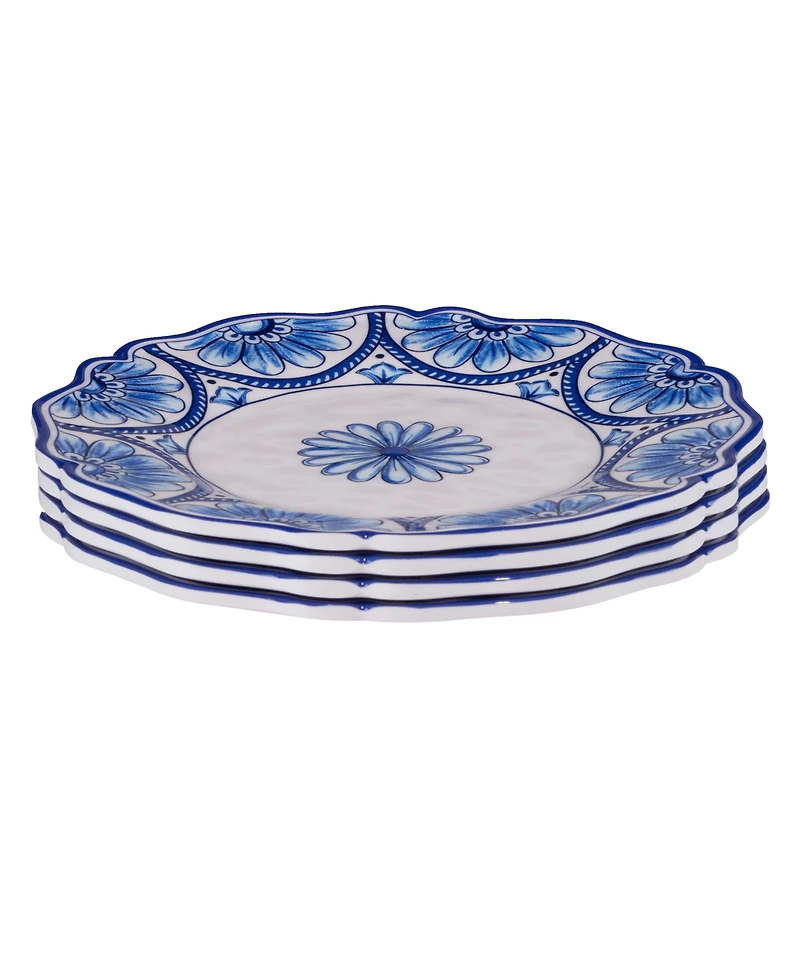Certified International Veranda Set of 4 Salad Plate 9", Service For 4