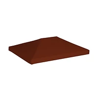 vidaXL Gazebo Top Cover 9.1 oz/yd² 9.8'x13.1' Terracota