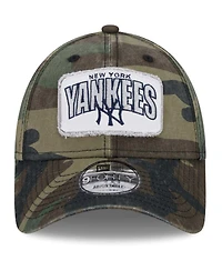 Men's New Era Camo New York Yankees Gameday 9FORTY Adjustable Hat
