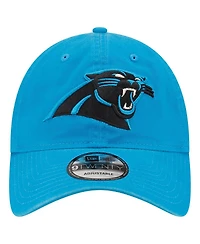 Men's New Era Blue Carolina Panthers Distinct 9TWENTY Adjustable Hat