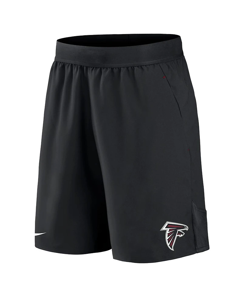Men's Nike Black Atlanta Falcons Stretch Woven Shorts