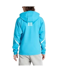 Men's adidas Blue Charlotte Fc 2024 Anthem Travel Full-Zip Jacket