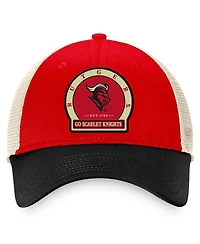 Men's Top of the World Scarlet Rutgers Scarlet Knights Refined Trucker Adjustable Hat