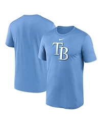Men's Nike Light Blue Tampa Bay Rays New Legend Logo T-shirt