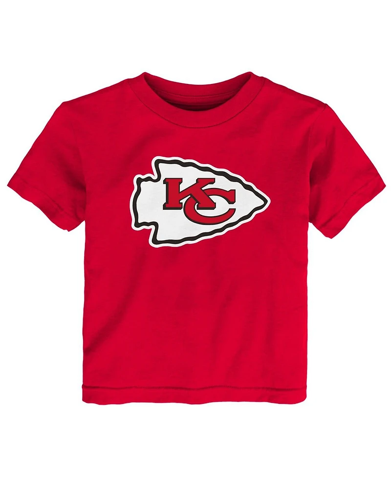 Toddler Boys Red Kansas City Chiefs Primary Logo T-shirt