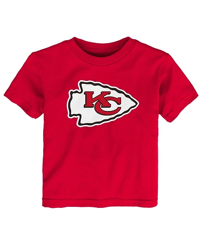 Toddler Boys Red Kansas City Chiefs Primary Logo T-shirt