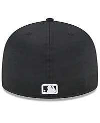 Men's New Era Black Pittsburgh Pirates 2024 Clubhouse 59FIFTY Fitted Hat