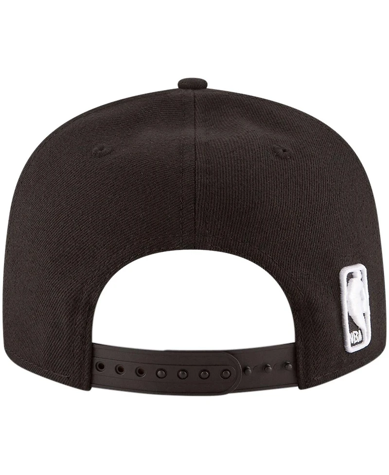 Men's New Era Black Orlando Magic Official Team Color 9FIFTY Snapback Hat