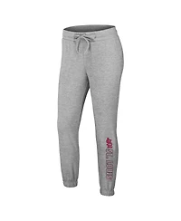 Women's Wear by Erin Andrews Gray St. Louis Cardinals Knitted Lounge Set