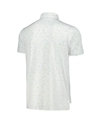Men's Breezy Golf White Wm Phoenix Open Splatter Polo