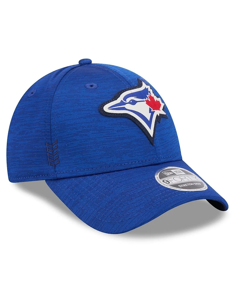 Men's New Era Royal Toronto Blue Jays 2024 Clubhouse 9FORTY Adjustable Hat