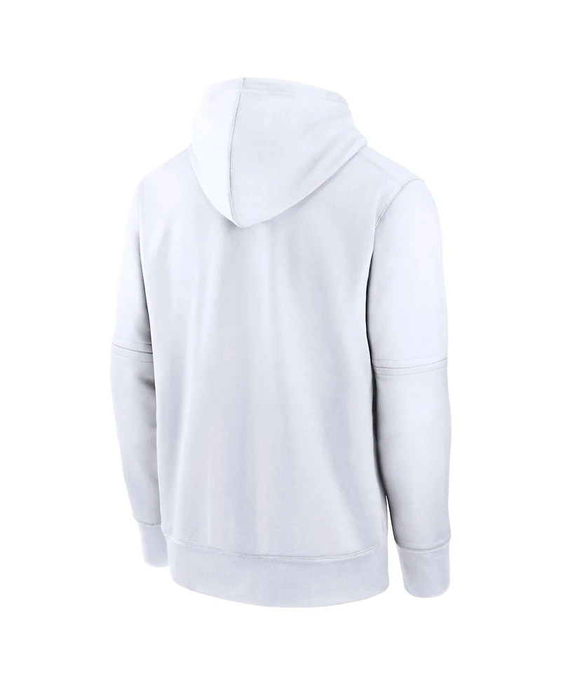 Men's Nike White San Diego Padres City Connect Practice Performance Pullover Hoodie