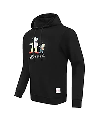 Men's Freeze Max Black The Simpsons Krusty Not A Role Model Pullover Hoodie