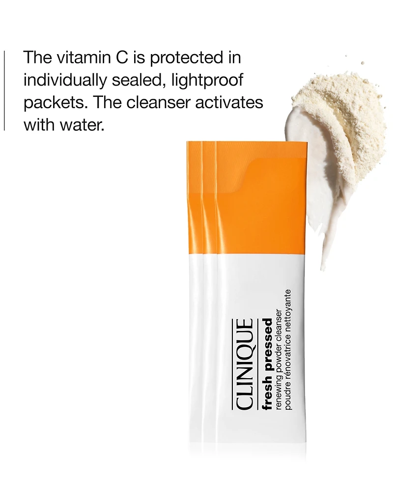 Clinique Fresh Pressed Renewing Powder Cleanser with Pure Vitamin C
