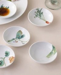 Noritake Kyoka Shunsai Small Plates Set/6