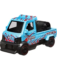 Hot Wheels Pull-Back Speeders Toy Car in 1:43 Scale, Pull Car Backward and Release to Race