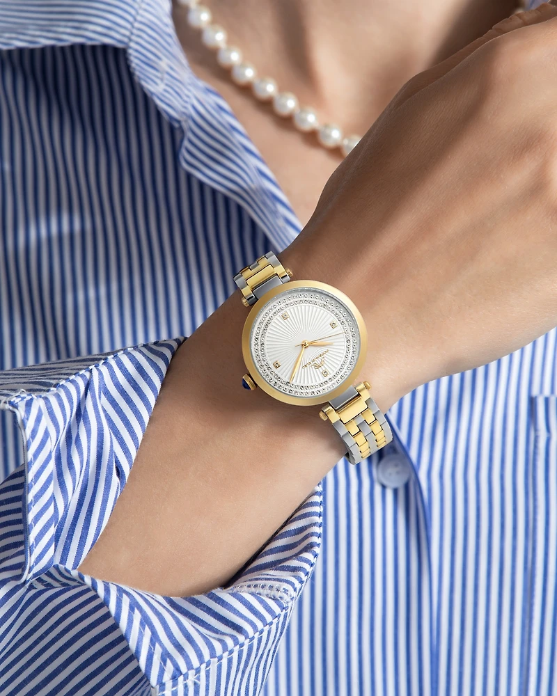 Natalie Stainless Steel Two-Tone Women's Watch