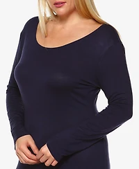 White Mark Plus Ria Dress