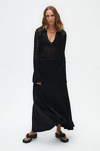 Nocturne Women's Asymmetrical Long Skirt