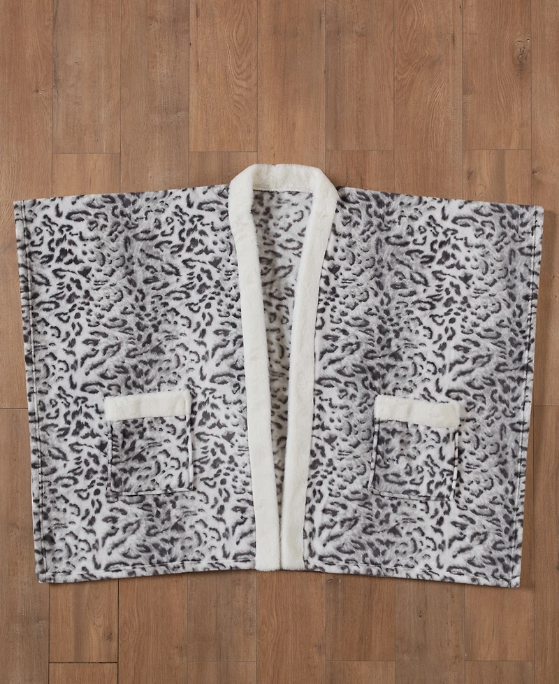 Premier Comfort Cozy Plush Printed Wrap, 50" x 70", Exclusively at Macy's