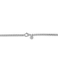 Esquire Men's Jewelry Black Diamond Dog Tag 22" Pendant Necklace in Stainless Steel & Black Ion-Plate, Created for Macy's