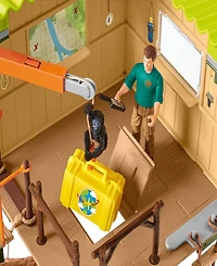 Schleich Wild Life Ranger Adventure Station Playset