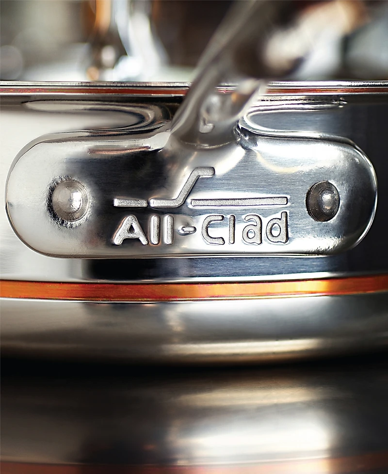 All-Clad Stainless Steel, Aluminum and Copper Core 5-Ply Bonded 5-Quart Saute Pan with Lid