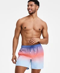 Boss by Hugo Boss Men's Color Gradient 5.9" Swim Trunks, Created for Macy's