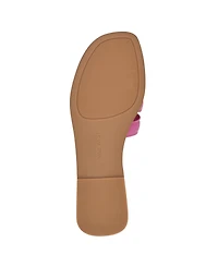 Nine West Women's Geena Cutout Flat Slip-On Sandals