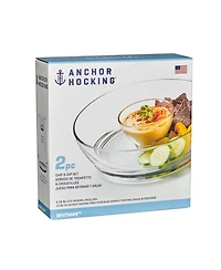 Anchor Hocking Whitman Chip and Dip Set
