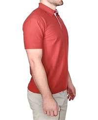 Vintage 1946 Men's Garment-Dyed Slub Knit Polo
