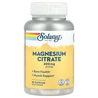 Solaray Magnesium Citrate - 90 Capsules (133 mg per Capsule)