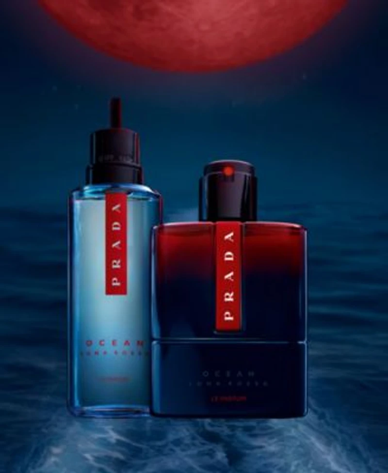 Prada Mens Luna Rossa Ocean Le Parfum Fragrance Collection