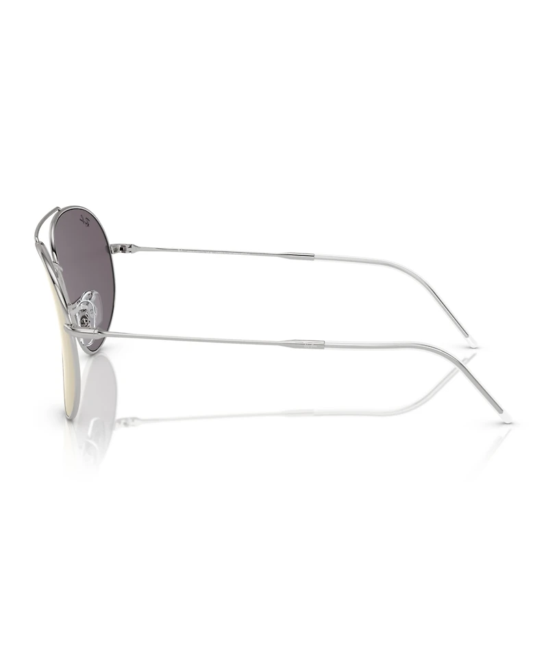 Ray-Ban Unisex Sunglasses, Aviator Reverse RBR0101S