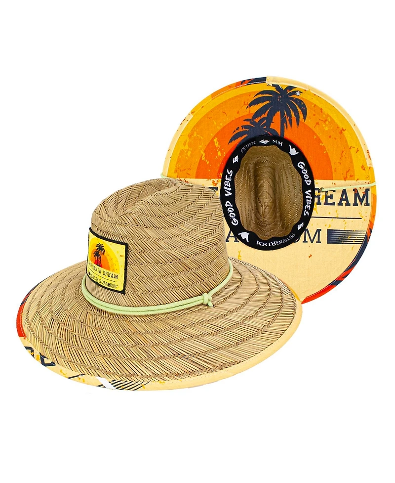 Peter Grimm Beach Bum Straw Lifeguard Hat