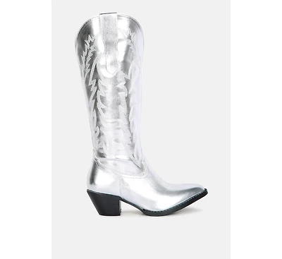 priscilla western cowboy calf boots