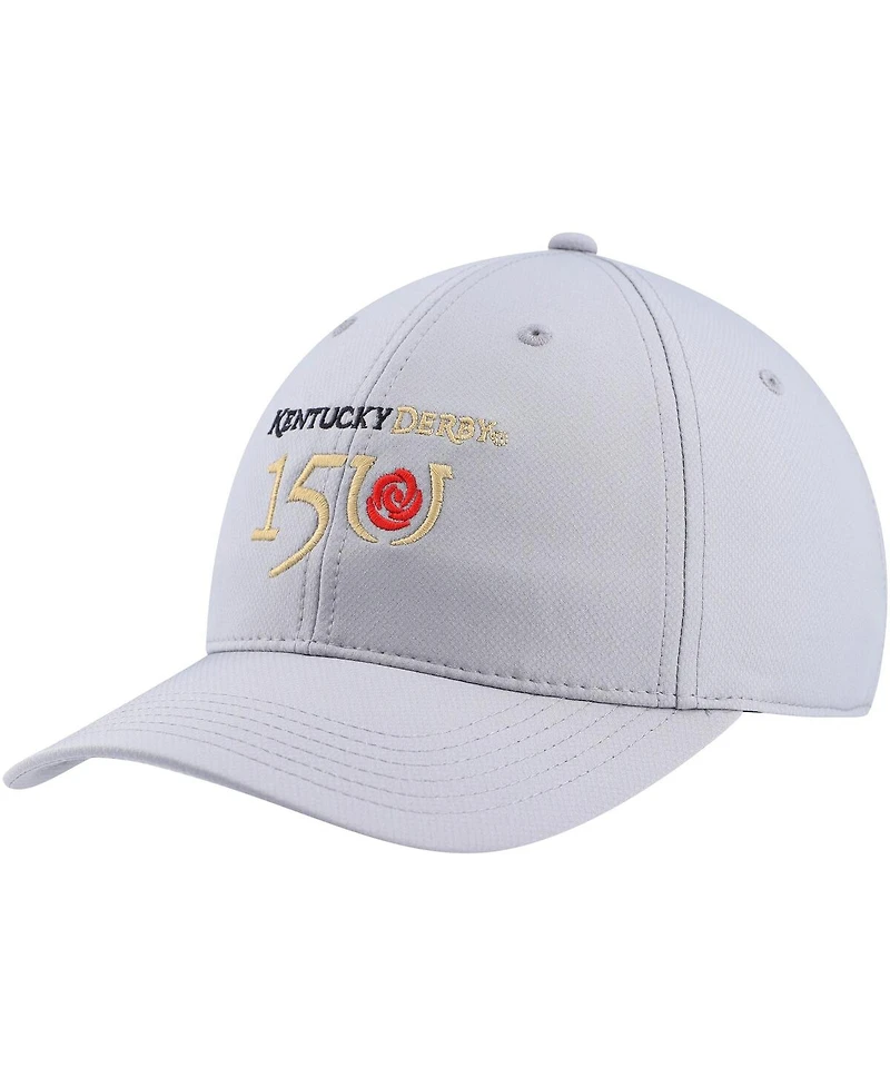 Men's Ahead Gray Kentucky Derby 150 Frio Adjustable Hat