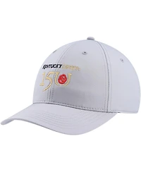 Men's Ahead Gray Kentucky Derby 150 Frio Adjustable Hat