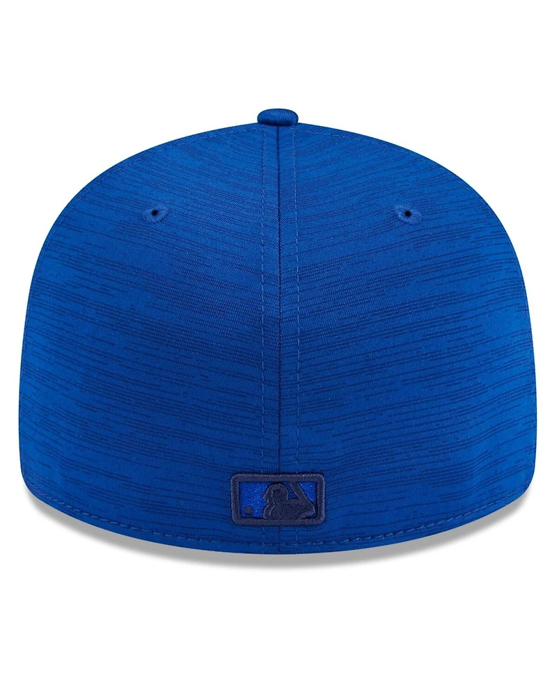 Men's New Era Royal Toronto Blue Jays 2024 Clubhouse Low Profile 59FIFTY Fitted Hat