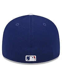 Men's New Era Royal Los Angeles Dodgers 2024 Batting Practice Low Profile 59FIFTY Fitted Hat