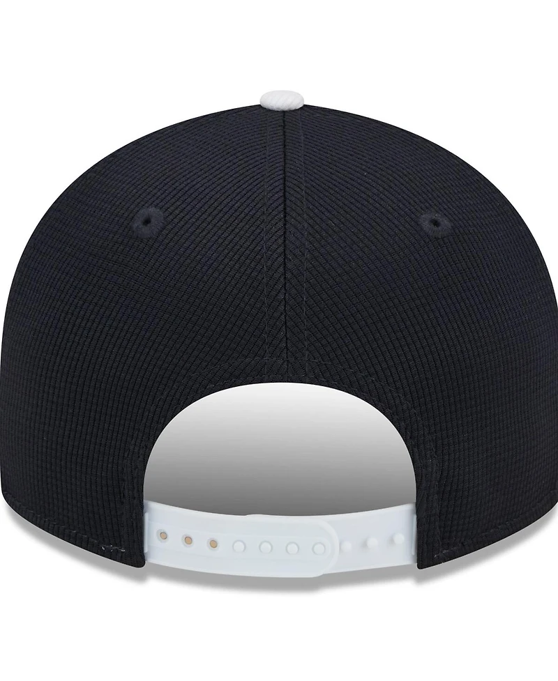 Men's New Era Navy New York Yankees 2024 Batting Practice Low Profile 9FIFTY Snapback Hat
