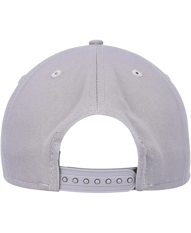 Men's New Era Gray Philadelphia Union Patch Golfer Adjustable Hat