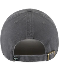 Men's '47 Brand Charcoal Philadelphia Eagles Clean Up Legacy Adjustable Hat