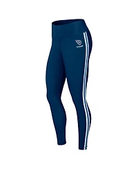 Women's Wear by Erin Andrews Navy Tennessee Titans Color Block Leggings