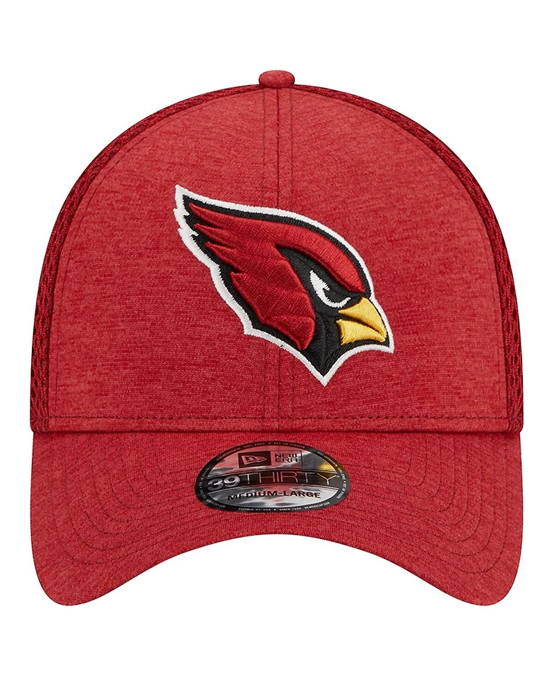 Men's New Era Cardinal Arizona Cardinals 39THIRTY Flex Hat