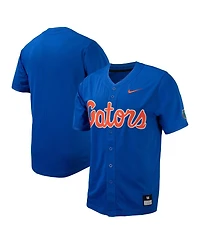 Men's Nike Royal Florida Gators Replica Full-Button Baseball Jersey