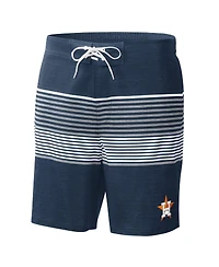 Men's G-iii Sports by Carl Banks Navy Houston Astros Coastline Volley Swim Shorts