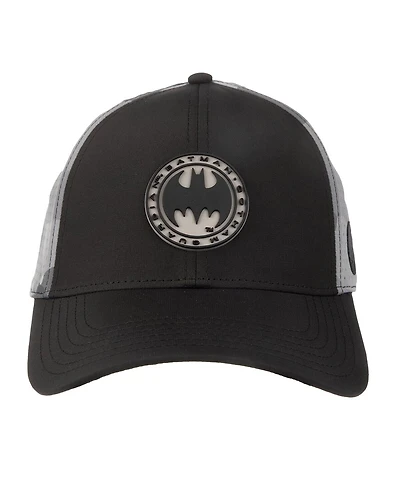Men's and Women's Heroes & Villains Black Batman Gotham Guardian Performance Adjustable Hat