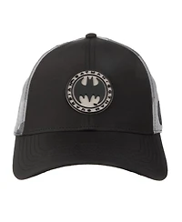 Men's and Women's Heroes & Villains Black Batman Gotham Guardian Performance Adjustable Hat