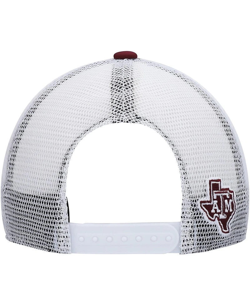 Men's adidas Maroon, White Texas A&M Aggies Foam Trucker Snapback Hat